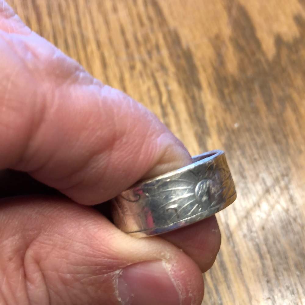 Men’s coin ring